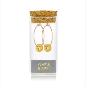 Gold tolvan earrings