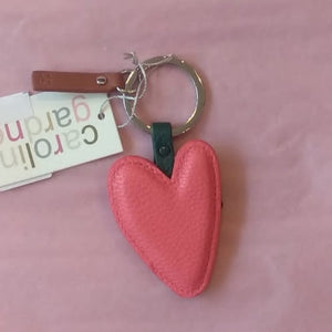 Keyring - strawberry heart