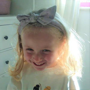 Scattered hearts headband