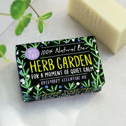 Herb garden soap