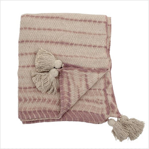 Hilaire throw - rose