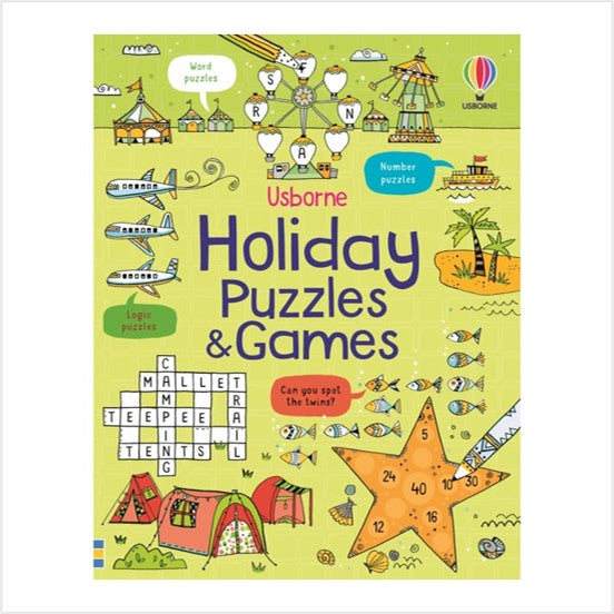 Whether you're relaxing on holiday or chilling at home, this book has plenty of puzzles and games to keep children entertained. They range from crosswords and word searches to brain teasers, picture puzzles and fun games to play with family or friends.