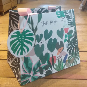 Plants gift bag - small or medium