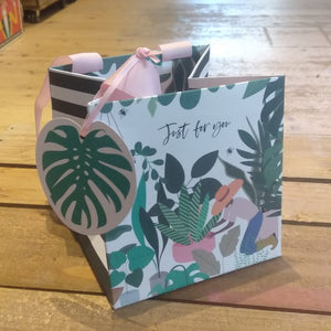 Plants gift bag - small or medium