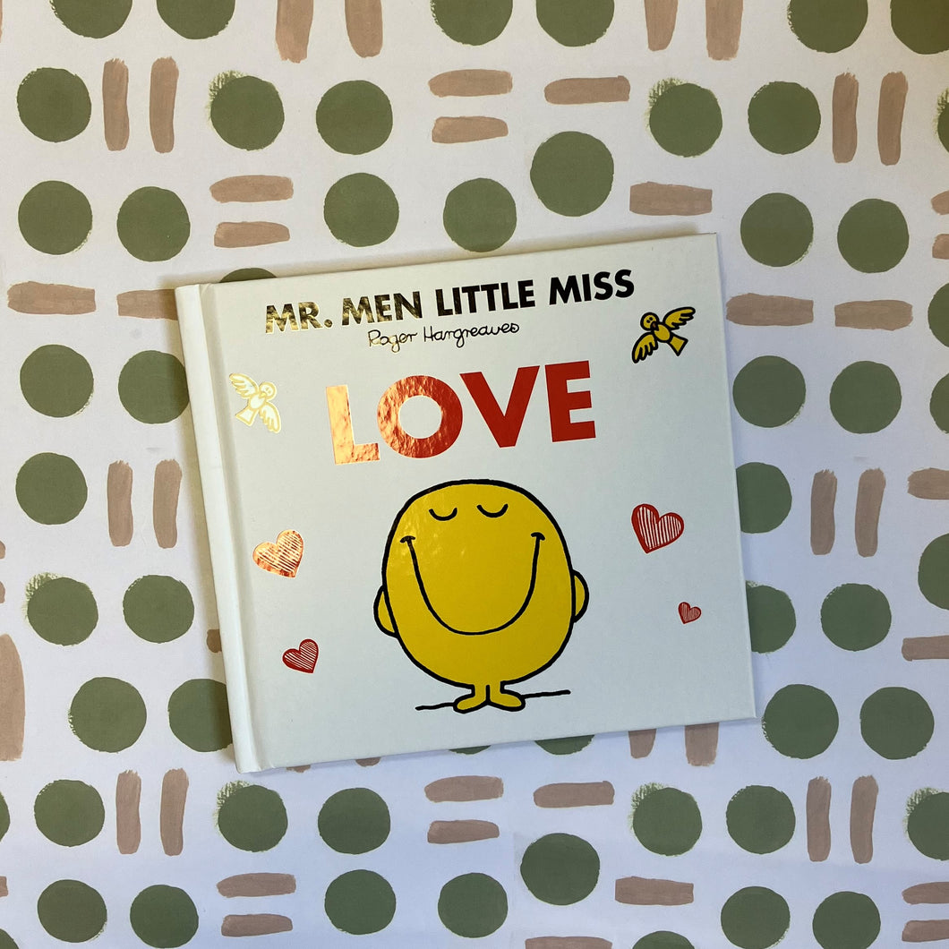 Mr Men Little Miss - love book