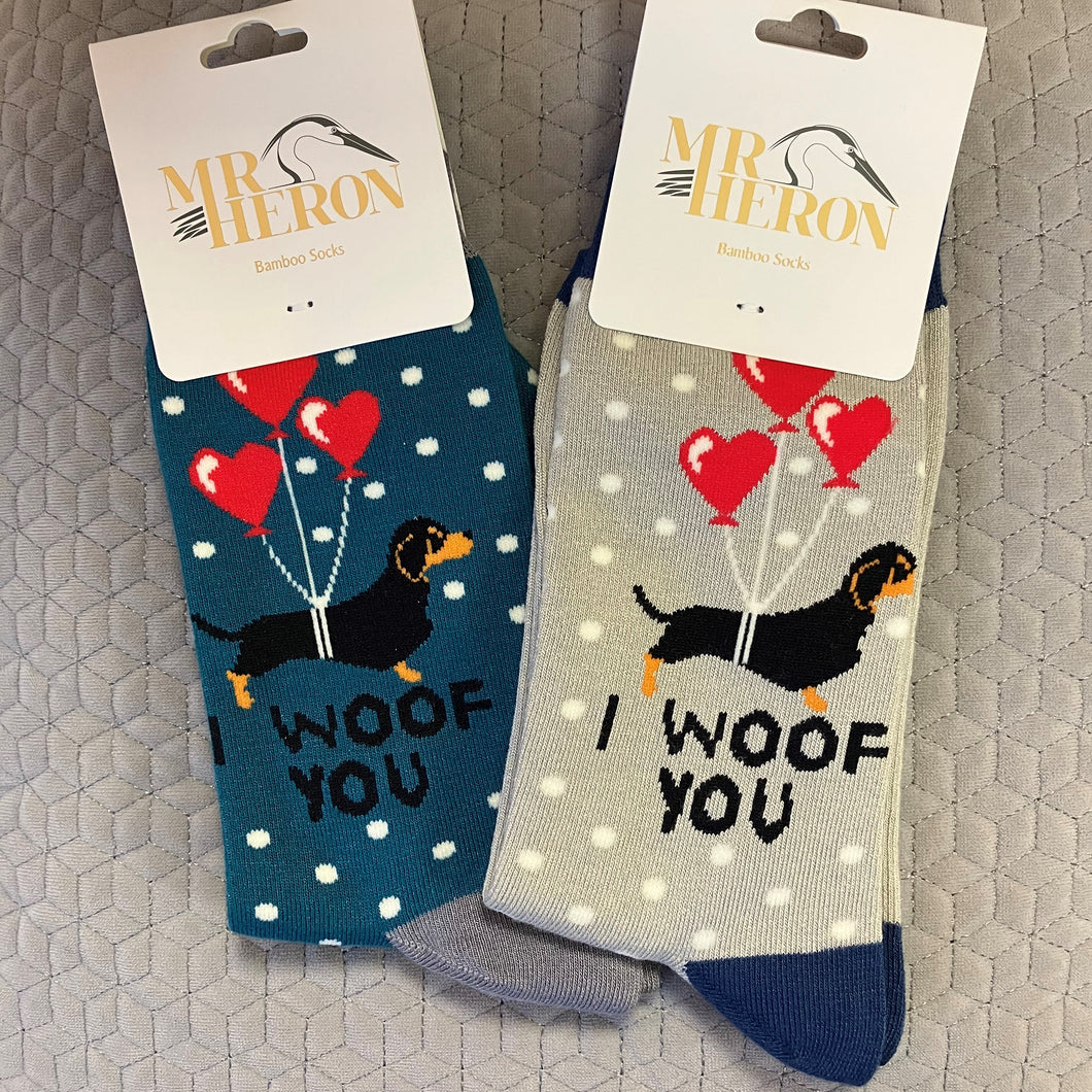 I woof you socks