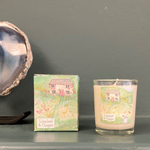 Load image into Gallery viewer, Lime leaf &amp; ginger votive candle
