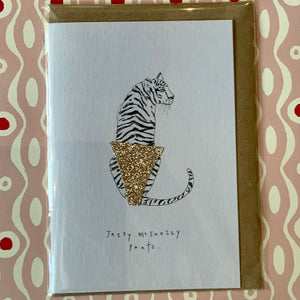 Jazzy Mcsnazzy pants card