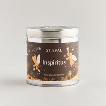 Load image into Gallery viewer, Inspiritus scented tin candle
