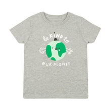 Load image into Gallery viewer, Kids earth t-shirt - grey
