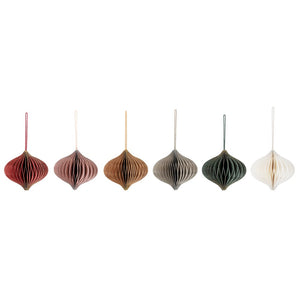 Hanging dec - medium lanterns - various colours