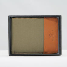 Load image into Gallery viewer, Leather wallet - khaki green
