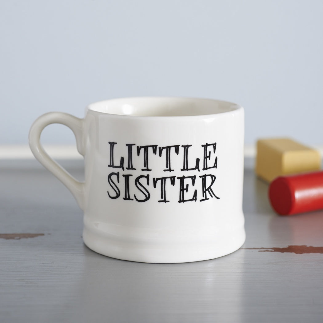 Family baby mug - little sister