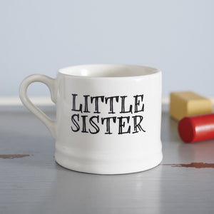 Family baby mug - big sister