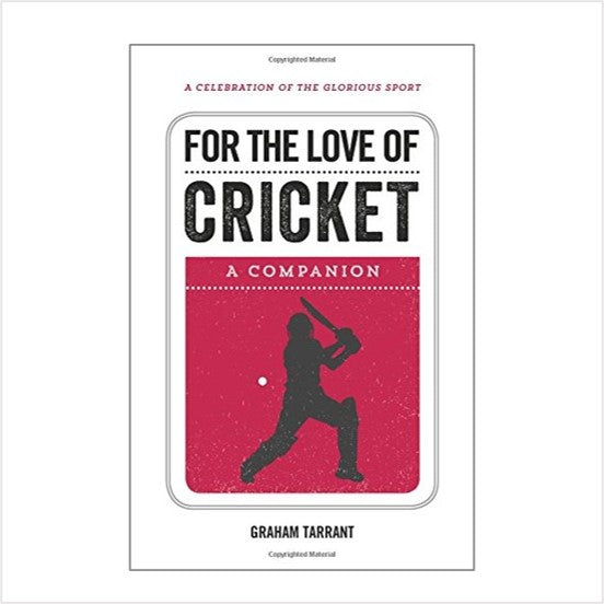 For the love of cricket book