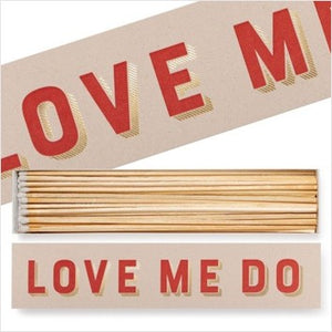 Love me do long matches