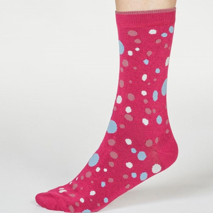 Lucille spot socks