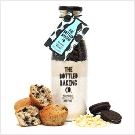 Marvellous cookies & cream muffins in a bottle