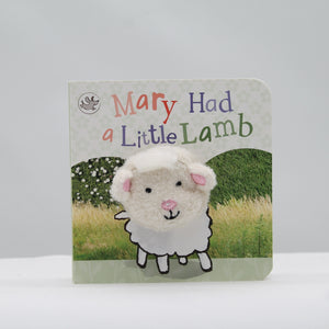 Mary had a little lamb finger puppet book