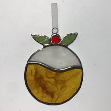 Load image into Gallery viewer, Handmade glass Christmas pudding - medium
