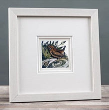 Load image into Gallery viewer, Feathers &amp; fern small framed print
