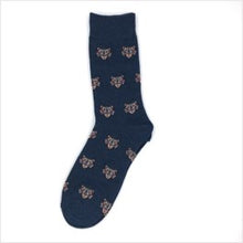 Load image into Gallery viewer, Seoul tigers single pair socks - navy
