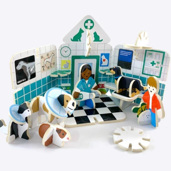 Mini vets play set