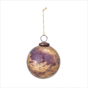 Morena glass bauble - gold