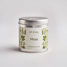Load image into Gallery viewer, Folk scented tin candle - moss
