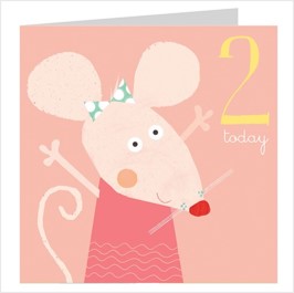 Age two mouse card
