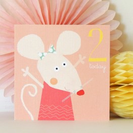 Age two mouse card