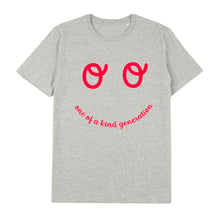 Load image into Gallery viewer, Neon eyes t-shirt - grey
