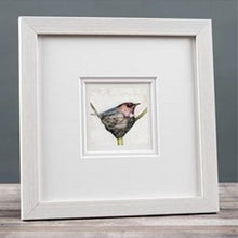 Load image into Gallery viewer, Feathers &amp; fern small framed print
