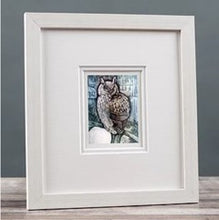 Load image into Gallery viewer, Feathers &amp; fern small framed print
