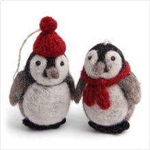 Load image into Gallery viewer, Christmas decoration - penguins

