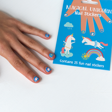 Load image into Gallery viewer, Magical unicorn nail stickers
