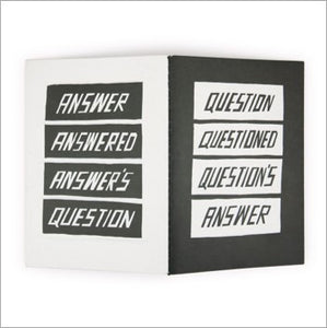 Notebook (A5) - questions answered