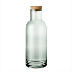 Ragna bottle with lid - green