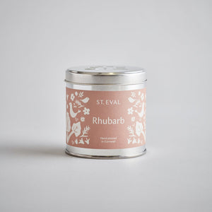 Geranium scented tin candle