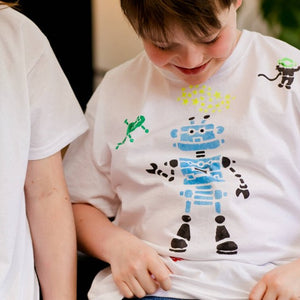 Fab dab do robot t-shirt kit