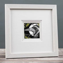 Load image into Gallery viewer, Feathers &amp; fern small framed print
