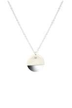 Load image into Gallery viewer, Porcelain silver dipped necklace
