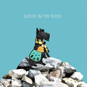 Scotch on the rocks card