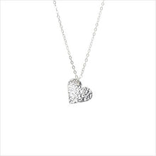 Load image into Gallery viewer, Heart pendant - silver plated
