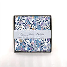 Load image into Gallery viewer, Single boxed hanky - heather Margaret Annie
