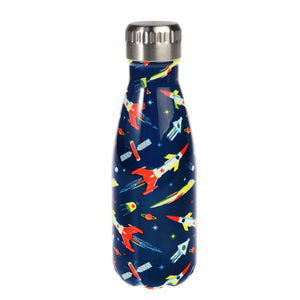 Space age stainless steel waterbottle
