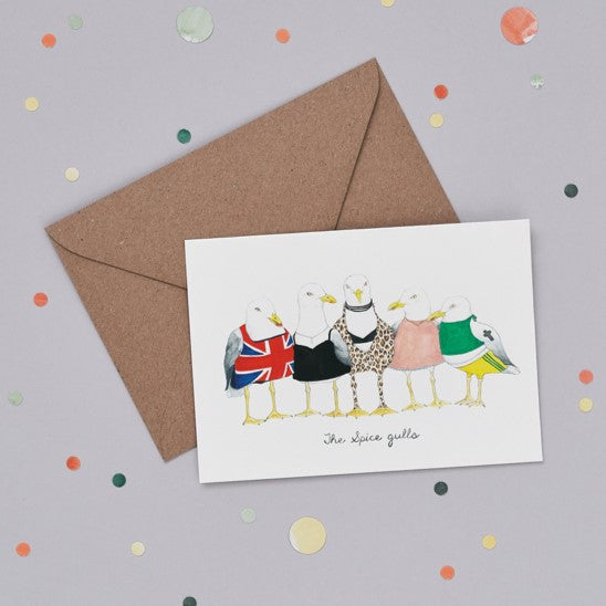 The Spice Gulls card