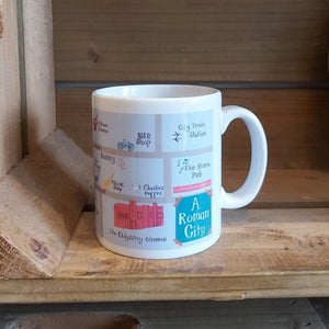 St Albans map mug
