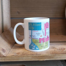 Load image into Gallery viewer, St Albans map mug
