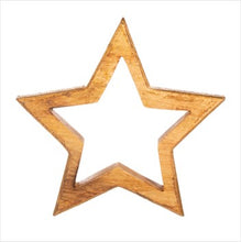 Load image into Gallery viewer, Standing star with gold edge - large

